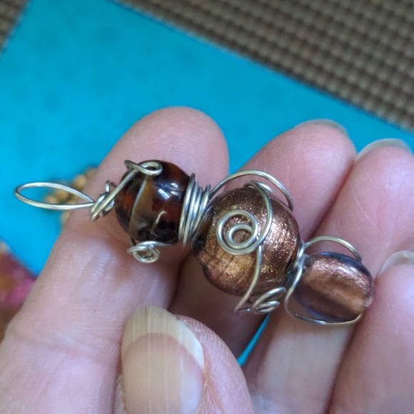 A413 Twelve Glass Pendants - Picture 10 of 14